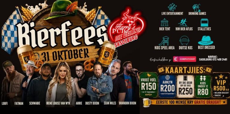 BIERFEES 2026 @ Die Veiling Sasolburg event poster